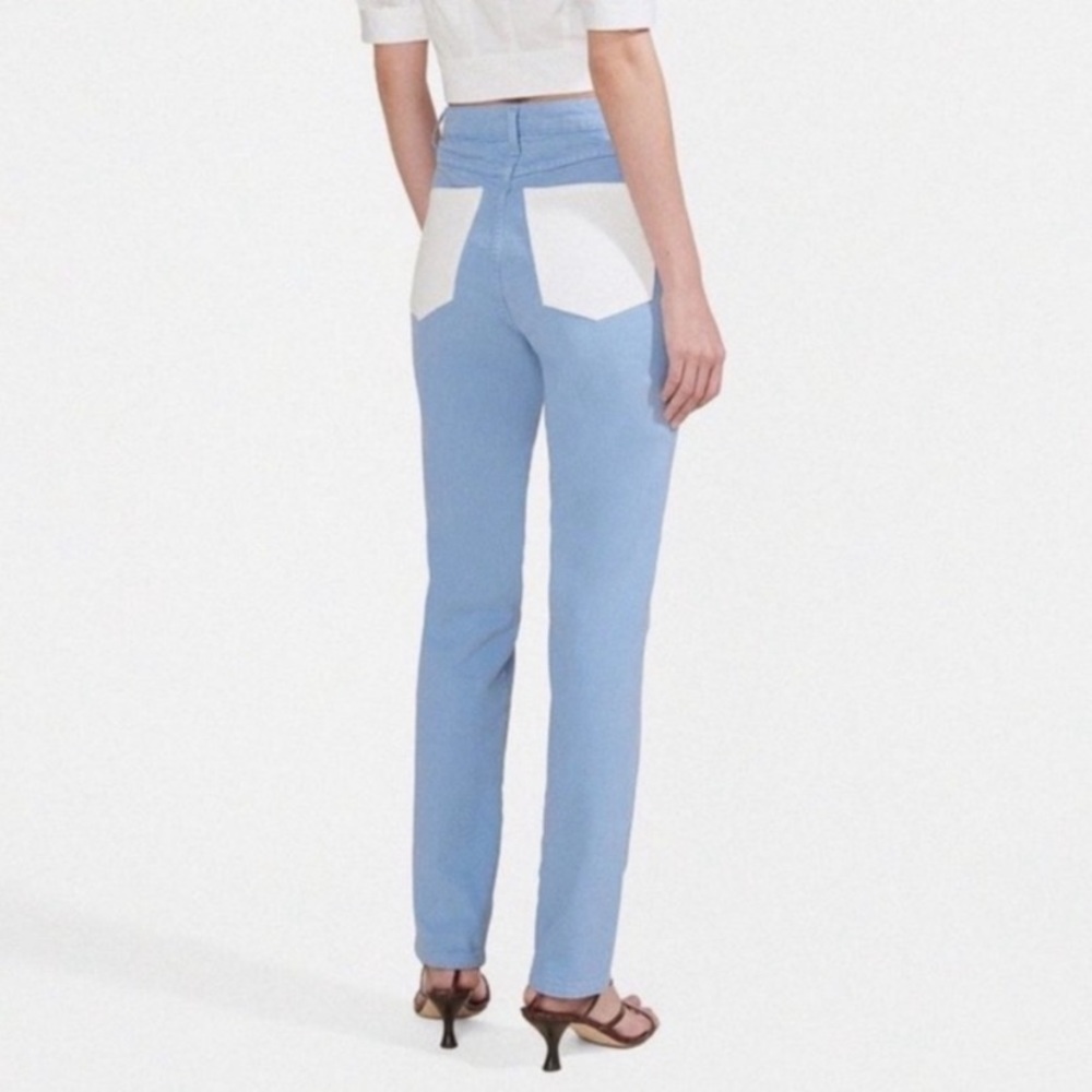 STAUD Blonde Two Tone jeans - Picture 2 of 5